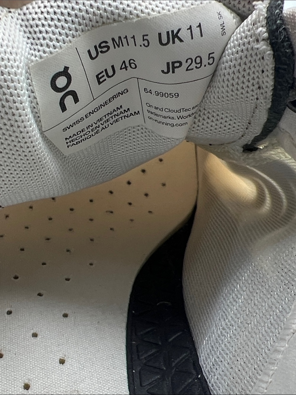 QC‎ Cloudvista Waterproof Women’s Running Shoes Trail Running Men's 11.5 Grip - Picture 12 of 13